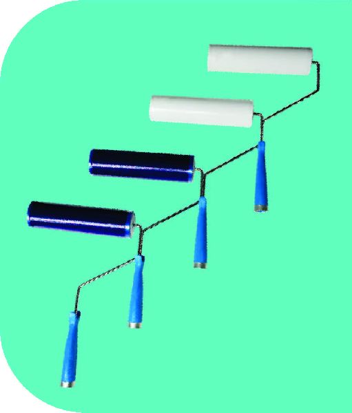 Polyethylene sticky rollers, for Cleanroom, Color : Blue