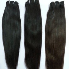 Remy Hair Weft, Color : Natural Black