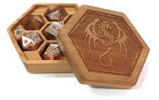 Polished Plain Wooden Dice Box, Style : Antique