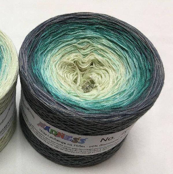 Multi Color Acrylic Yarn, for Knitting, Sewing, Technics : Twisted