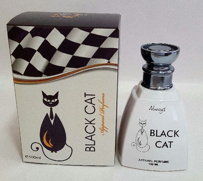 Always Black Cat Perfume 100ML, Packaging Type : Glass