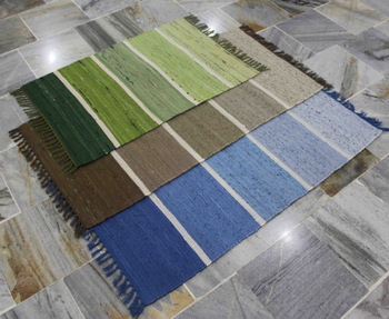 COTTON Material and Floor Use RUGS