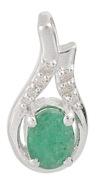  Emerald Gemstone Pendant, Occasion : Gift