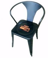 Metal Iron Chair, for Commercial Furniture, Color : Optional
