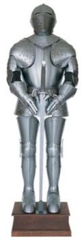 MEDIEVAL KNIGHT SUIT ARMOUR WITH SWORD, Feature : Europe