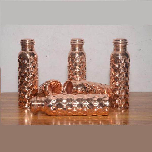 Metal Pure Copper Water Bottle, Feature : Eco-Friendly