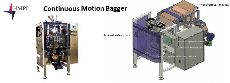 Continuous Motion Bagger Machine