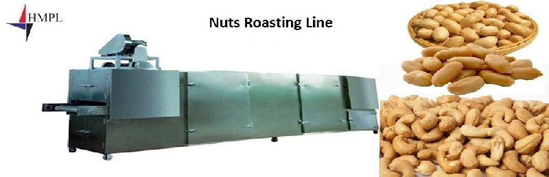 Nuts Roasting Line Machine