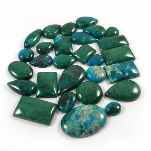 Chrysocolla Mix Freeform Cabochon