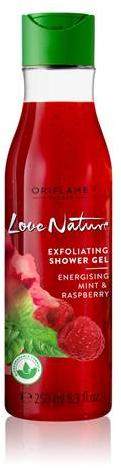 Exfoliating Shower Gel Energising Mint AND Raspberry