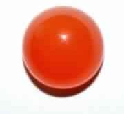 Orange Carnelian Faceted Roundel Beads