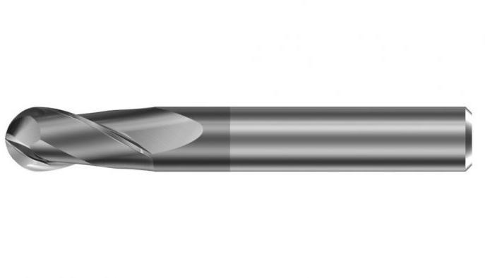 Polished Stainless Steel Ball Nose End Mill, Feature : Corrosion Resistance, High Strength, Superior Quality