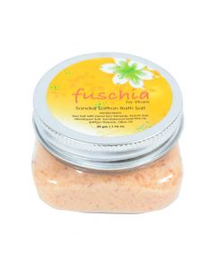 Fuschia Sandal Saffron Bath Salt