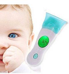 Non-Touch Infrared Forehead Ear Thermometer Clock