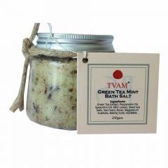 Tvam Bath Salt - Green Tea Mint