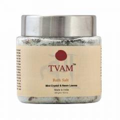 Tvam Bath Salt - Mint Crystals and Neem