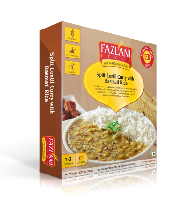 Split Lentil Curry with Basmati Rice