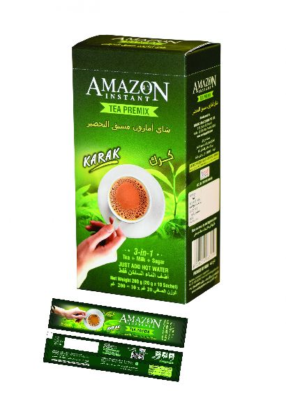 Amazon Instant Ginger Tea Premix Single Serve Sachet Pack