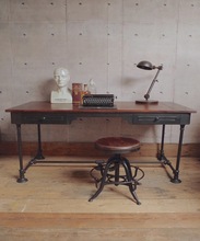 wooden office desk table