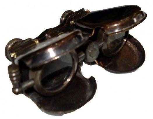 Antique Brass Spyglass Steam-Punk Monocular