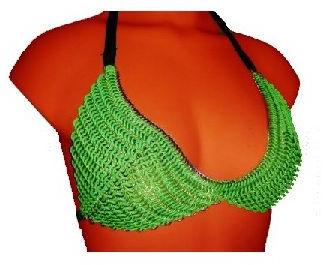 Green Chainmaille Bikini