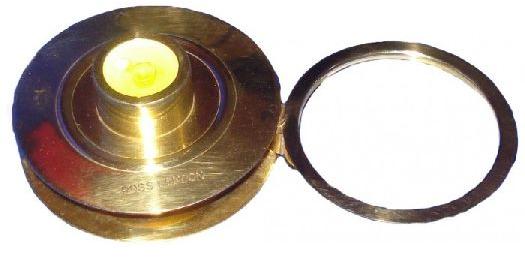 Vintage Brass Desk Magnifying Glass