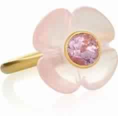 Stunning Design Pink Tourmaline Ring