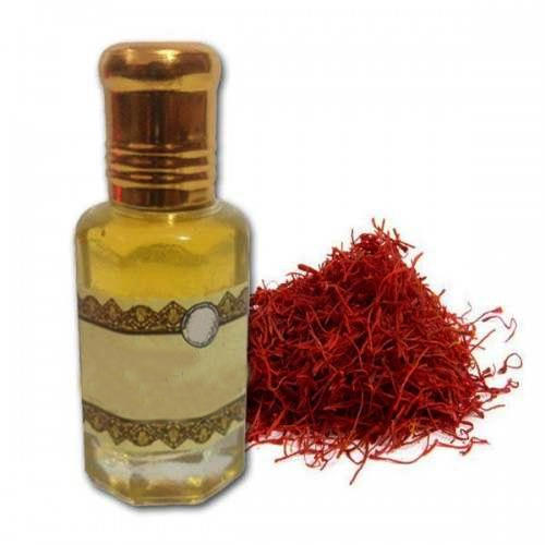 Saffron Essential Oil, Form : Liquid