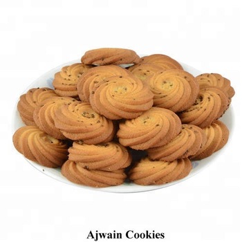 Semi-Hard Alif Ajwain Cookies, Shelf Life : 6 Months