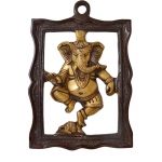 Aakrati Two Tone Ganesh Decorative Hanging Statue