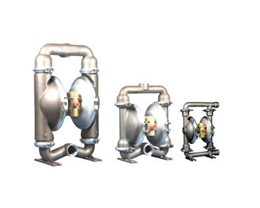 PNEUMATIC STAINLESS STEEL DIAPHRAGM PUMPS