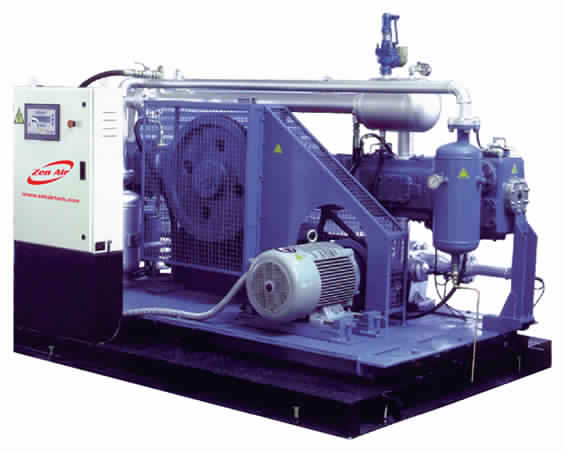 Non-Lubricated Air Compressor For PET