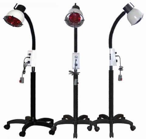 INFRARED LAMP WITH TIMER ON STAND