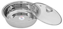 Home Appliances Stainless Steel Roti Dish