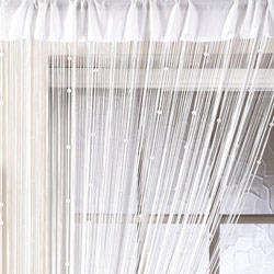 Cotton Fancy Thread Curtains, for Door, Window, Hotel Home, Feature : High Grip