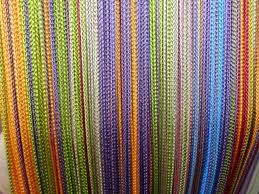 Silk Etc Modern Thread Curtains, for Home, Hotel Etc., Pattern : Plain