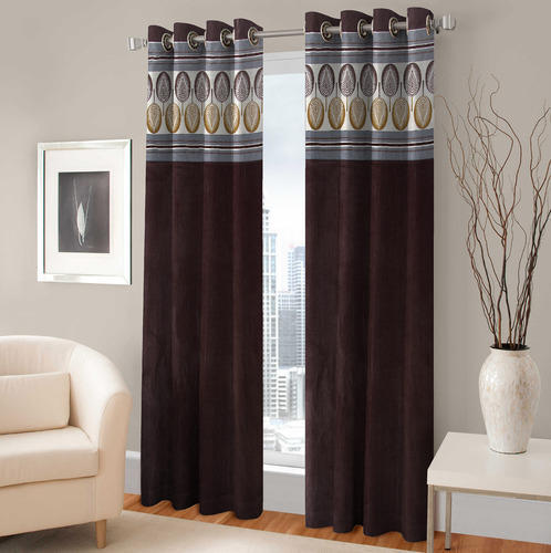 Polyester Patch Curtains, Width : 30-40Inch
