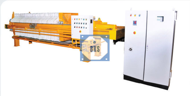 PLC based Fully Automatic Filter Press (Semi also available)