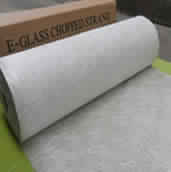 Fibreglass chopped strand mat emulsion binder