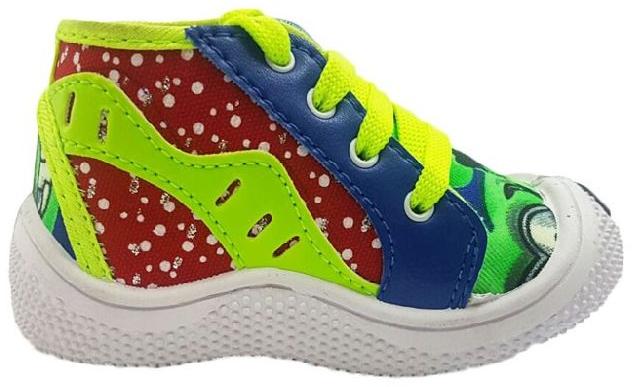 Latest fashion kids canvas printed shoes, Outsole Material : PVC