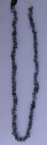 Iolite chip gem beads