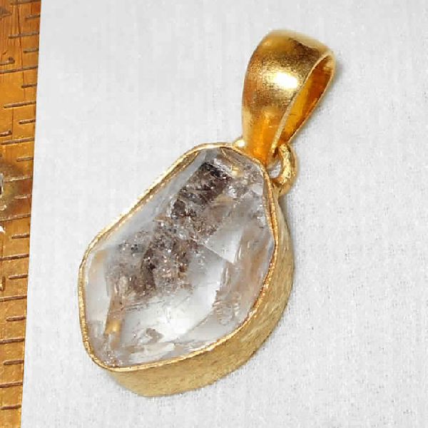 Natural Herkimer Diamond Pendant