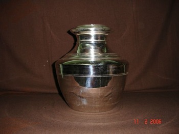 Astro Trade pooja silver pot