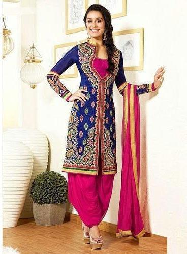 Stitched Printed Fancy Salwar Suits, Occasion : Casual
