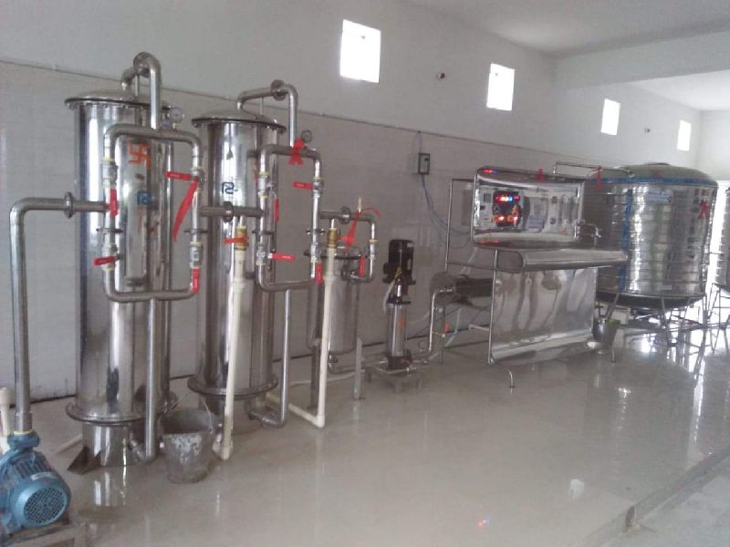 Stainless Steel Mineral Water Plant