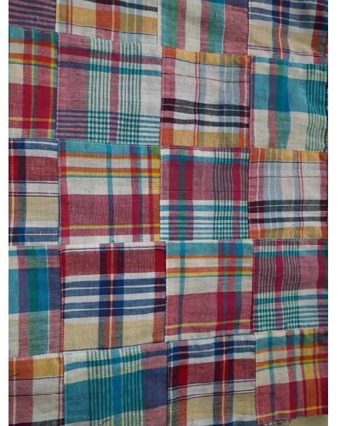 Yarn Dyed Patchwork Fabrics, Technics : Woven