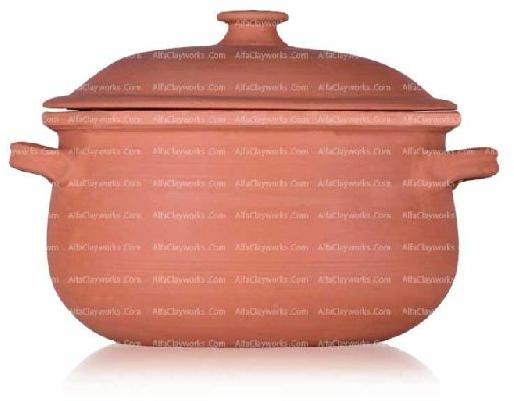 CLAY BEAN POT, Size : 8.5″ INCHES