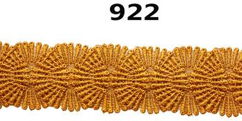 Gold Kasab Zari Embroidery Water Soluble GPO Lace