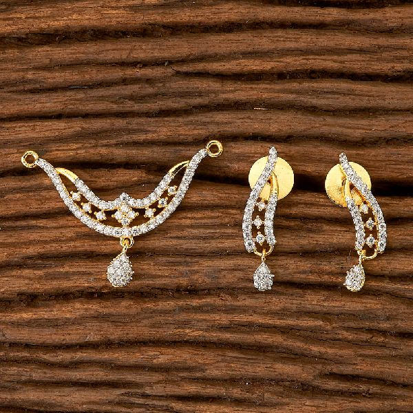 CZ Classic Mangalsutra With 2 Tone Plating
