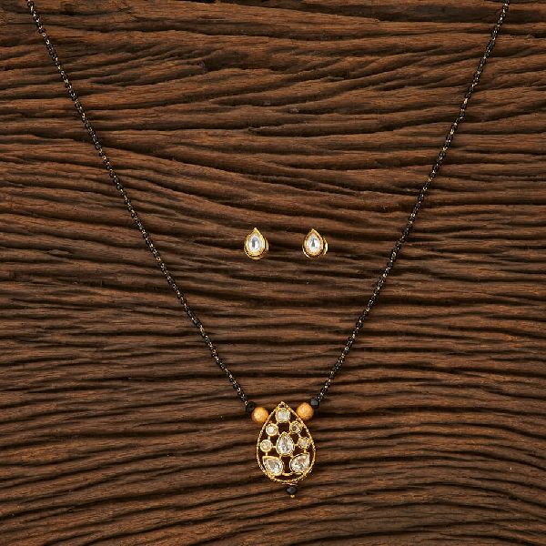 CZ Classic Mangalsutra With Gold Plating